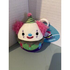 KellyToy 2023 Squishmallow Umberto the Clown 3.5" NWT
